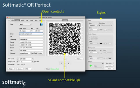 Softmatic QR Perfect for Mac